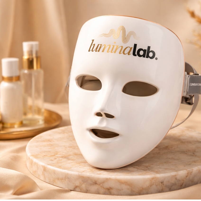 Masque LED de Luminothérapie 7-en-1 - Lumina Lab