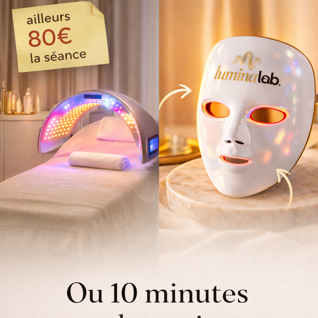 Masque LED de Luminothérapie 7-en-1 - Lumina Lab